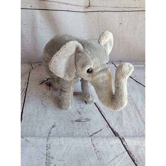 Elephant by Wildlife Artists 8” Plush Stuffed Animal - Picture 2 of 8